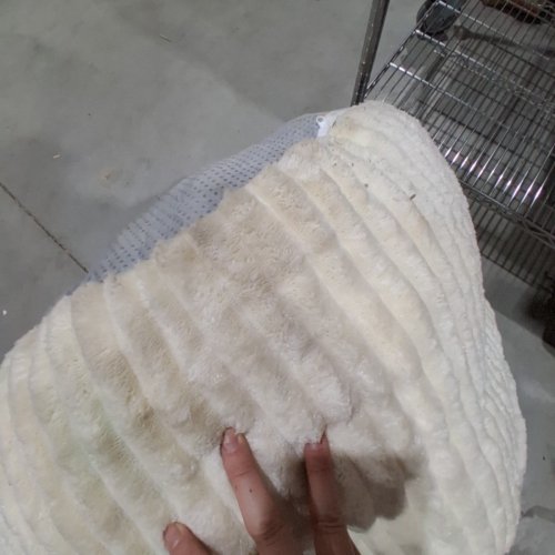 SOFT BEANBAG CHAIR WITH MEMORY FOAM FILLING- WHITE image 3