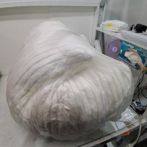 SOFT BEANBAG CHAIR WITH MEMORY FOAM FILLING- WHITE image 4