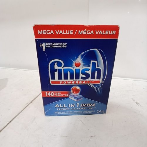 140PK FINISH POWERBALL ALL IN 1 ULTRA DISHWASHING TABLETS - 2.4KG image 2