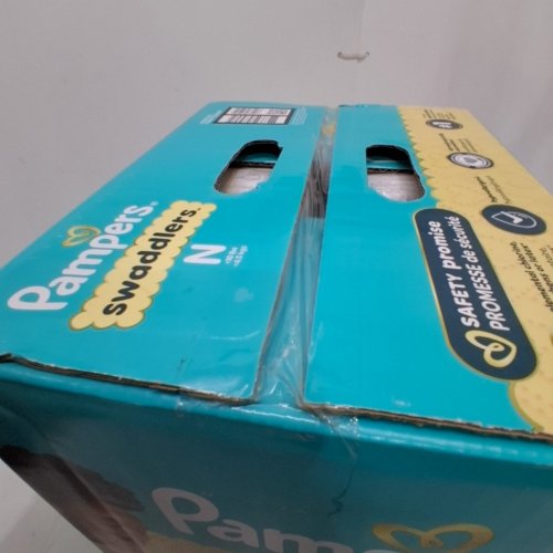 136PK PAMPERS SWADDLERS DIAPERS - NEWBORN SIZE image 3