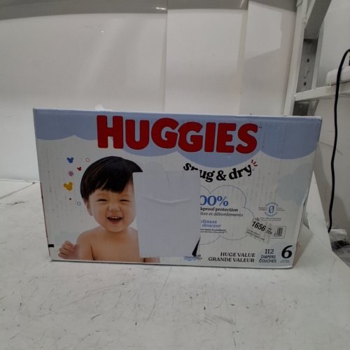 112PK HUGGIES SNUG AND DRY DIAPERS - SIZE 6 - 35LBS - DISNEY MICKEY MOUSE image 2