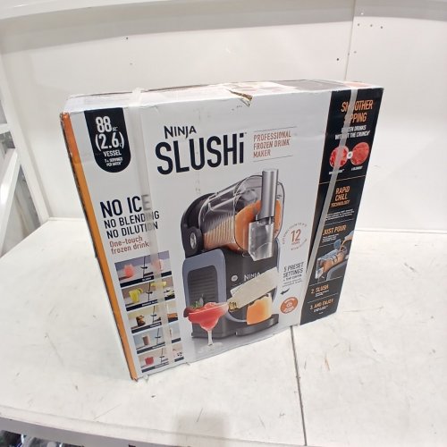 NINJA SLUSHI FROZEN DRINK MAKER WITH RAPIDCHILL TECHNOLOGY - 2.6L CAP - ARCTIC BLUE/GREY (MODEL: FS301C) image 2
