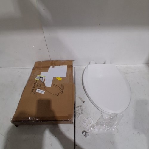 GARVEE ROUND SLOW CLOSE TOILET SEAT WITH BUILT IN TODDLER SEAT FOR POTTY TRAINING AND MAGNETS - 17" - WHITE (MODEL: PHO_0VP67XWL) image 2