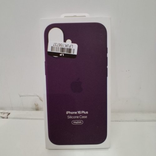 APPLE SILICONE CASE WITH MAGSAFE FOR IPHONE 16 PLUS - PLUM (MODEL: A3314) image 2