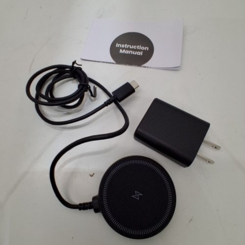 DEALWORTHY QI2 MAGNETIC WIRELESS CHARGING PAD - 15W - BLACK image 3