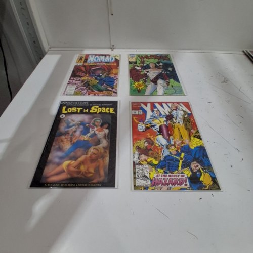 4 ASSTD MARVEL, AND INNOVATION COMIC BOOKS - LOST IN SPACE #4, WILD THINGS #1, NOMAD #12, AND X-MEN #12 - VARIOUS AUTHORS image 2