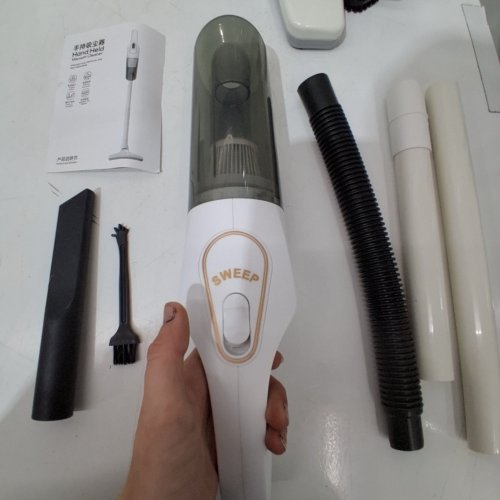 HANDHELD VACUUM CLEANER - 50W - WHITE (MODEL: S9D) image 2