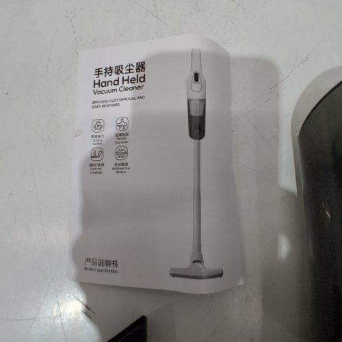 HANDHELD VACUUM CLEANER - 50W - WHITE (MODEL: S9D) image 3