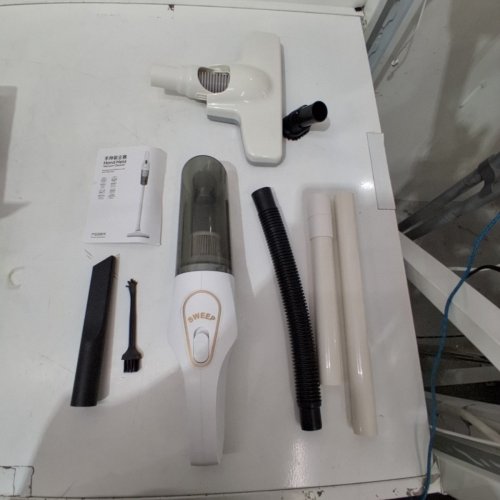 HANDHELD VACUUM CLEANER - 50W - WHITE (MODEL: S9D) image 4