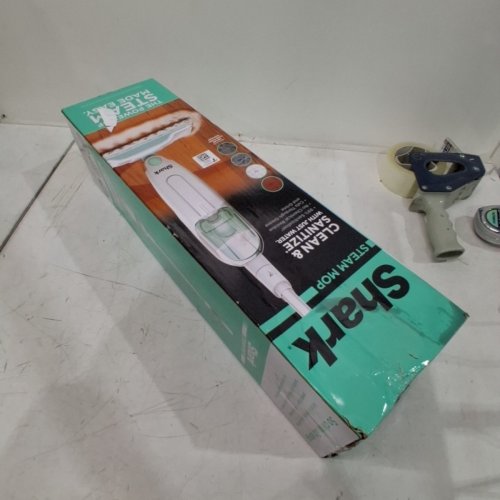 SHARK STEAM MOP - WHITE/SEAFOAM BLUE (MODEL: S1000C X3) image 4