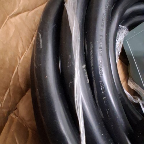 JORSBRIGE GENERATOR EXTENSION CORD STW 6/3 + 8/1 AND POWER INLET BOX - 50A - 125V/250V - 50FT - BLACK image 5