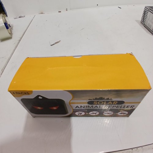 4PK SOLAR ANIMAL REPELLER - BLACK (MODEL: 209) image 2