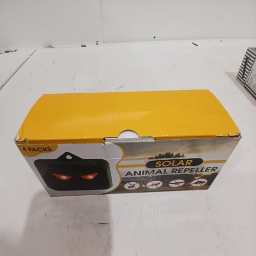 4PK SOLAR ANIMAL REPELLER - BLACK (MODEL: 209) image 3