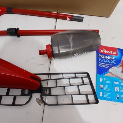VILEDA PROMIST MAX 2-IN-1 MOP FOR ALL HARD FLOORS - RED - image 3