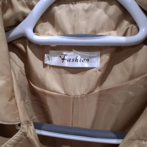 WOMEN SINGLE BREASTED MID LENGTH TRENCH COAT - XXL - KHAKI image 2
