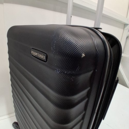 AMAZON BASICS HARDSIDE CARRY-ON LUGGAGE - 21" - BLACK image 3