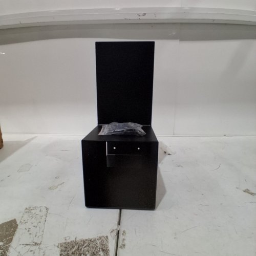 3-WAY SHAPED L ARM PERGOLA BRACKET FOR 4"X4" WOOD POSTS - BLACK (MODEL: VEVIVOOVY453) image 4