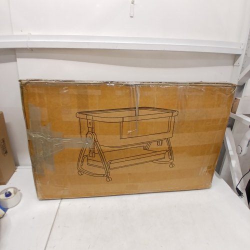 ELEVATED DOG/PET BED - GRAY AND WHITE image 7