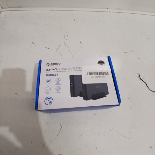 ORICO HARD DRIVE ENCLOSURE - 3.5" - BLACK (MODEL: 7688U3/C3) image 4