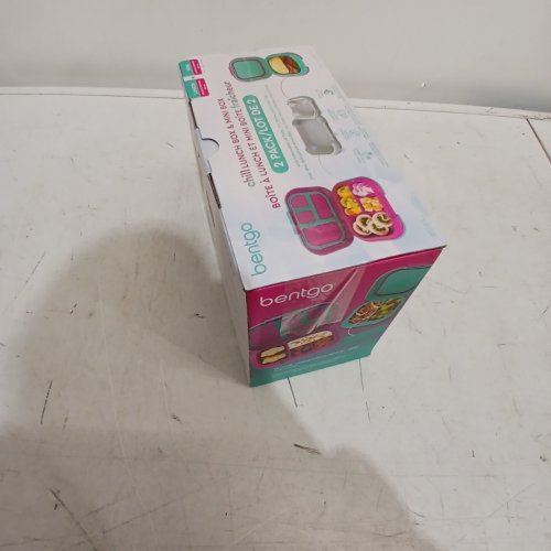 2PC BENTGO CHILL LUNCH CONTAINERS - TEAL/PINK (MODEL : 1997883) image 5