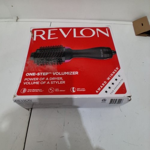 REVLON ONE-STEP HAIR DRYER & VOLUMIZER HOT AIR BRUSH, BLACK image 5
