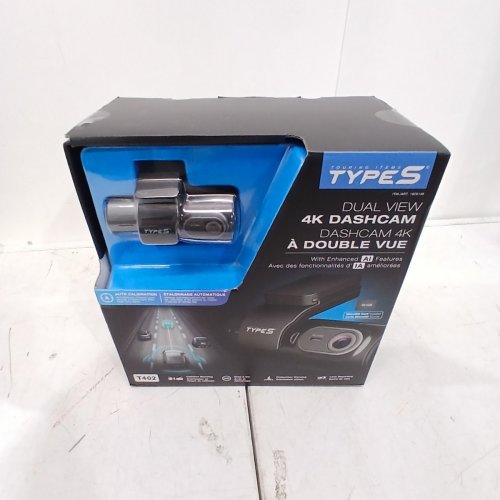 TYPE S DASHCAM WITH AI-POWERED DRIVER ASSISTANCE - 4K - BLACK (MODEL: 1829139) image 2