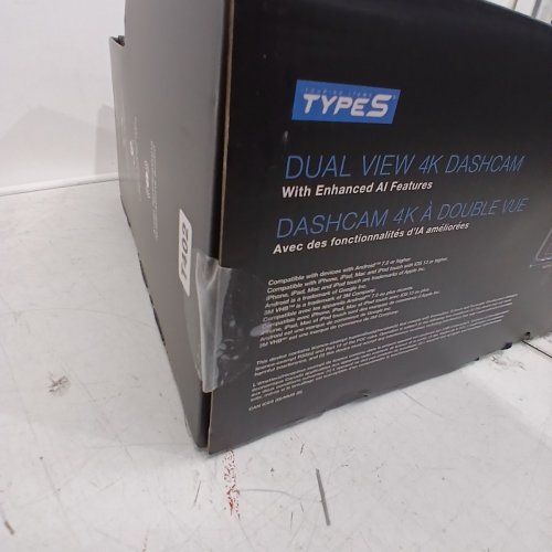 TYPE S DASHCAM WITH AI-POWERED DRIVER ASSISTANCE - 4K - BLACK (MODEL: 1829139) image 4