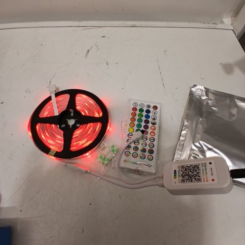 ALED LIGHT BLUETOOTH LED STRIP LIGHTS 16FT SMART-PHONE CONTROLLED WATERPROOF RGB LED'S image 2