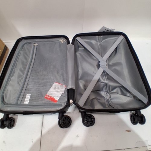COOLIFE LUGGAGE EXPANDABLE SUITCASE CARRY ON - 20" - GREY (MODEL: YD000060) image 4