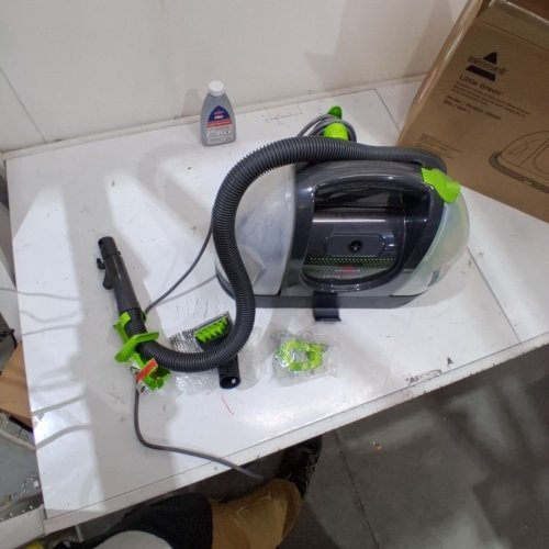 LITTLE GREEN PORTABLE CARPET/SPOT CLEANER- GREEN/BLACK (MODEL: 3369D) image 4