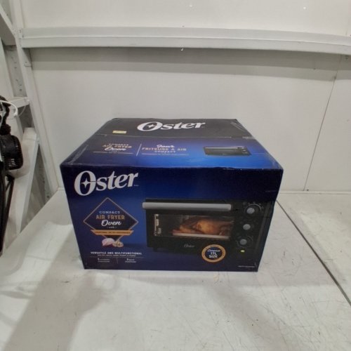 OSTER COMPACT COUNTERTOP AIR FRYER TOASTER OVEN - 18QT - BLACCK (MODEL: TSSTTV-CRCMAFBK1/ 2210065) image 2