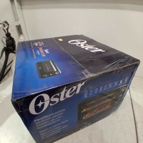 OSTER COMPACT COUNTERTOP AIR FRYER TOASTER OVEN - 18QT - BLACCK (MODEL: TSSTTV-CRCMAFBK1/ 2210065) image 3
