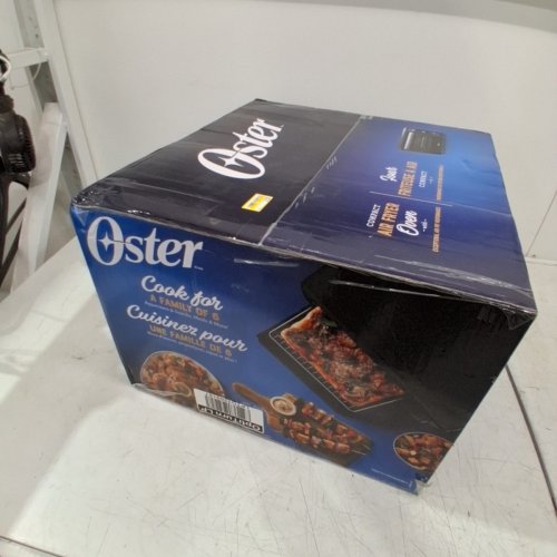 OSTER COMPACT COUNTERTOP AIR FRYER TOASTER OVEN - 18QT - BLACCK (MODEL: TSSTTV-CRCMAFBK1/ 2210065) image 4