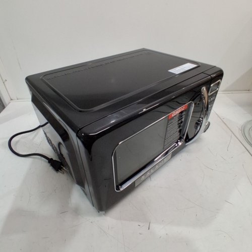GALANZ RETRO STYLE COUNTERTOP MICROWAVE OVEN - 0.7CU.FT - BLACK (MODEL: GLCMKZ07BKR07) image 8