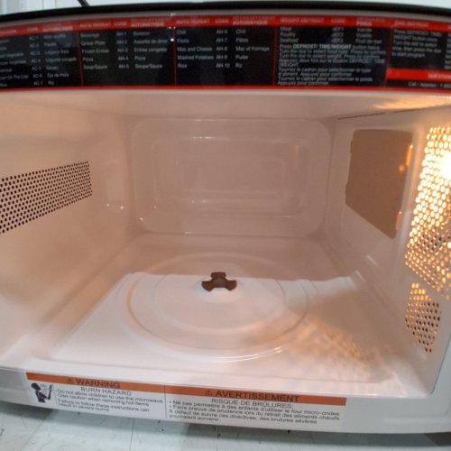 GALANZ RETRO STYLE COUNTERTOP MICROWAVE OVEN - 0.7CU.FT - BLACK (MODEL: GLCMKZ07BKR07) image 10