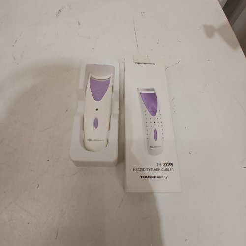 TOUCHBEAUTY HEATED EYELASH CURLER - WHITE / PURPLE (MODEL: TB-2003B) image 3
