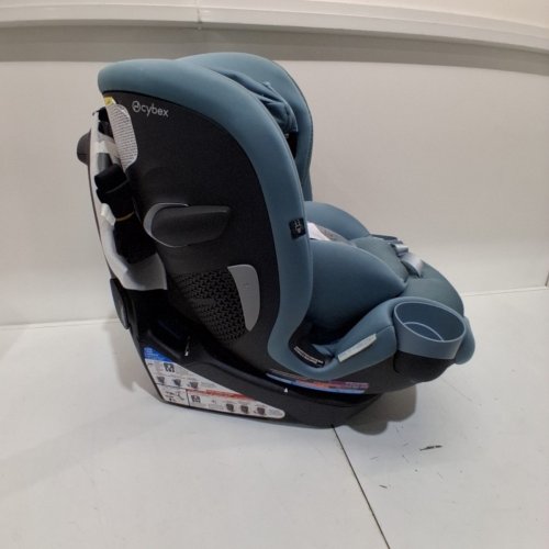 CYBEX GOLD CALLISTO G 360 ROTATING ALL-IN-ONE CONVERTIBLE CAR SEAT WITH SAFETY ASSURE PROTECTION SYSTEM - 120LBS MAX - STORMY BLUE (MODEL: 524000603) image 4