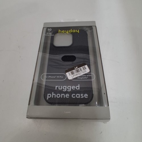HEYDAY RUGGED MAGSAFE PHONE CASE FOR IPHONE 15 PRO - BLACK image 2