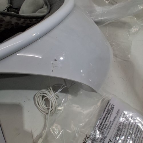 INFANT MUNCHKIN SMART SWING WITH BLUETOOTH - WHITE/GREY - (MODEL: MKCA0788 REV 1 ) image 4