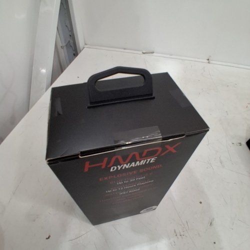 HMDX DYNAMITE WIRELESS BLUETOOTH SPEAKER - BLACK/RED (MODEL: HX-P350BK-WGN) image 3