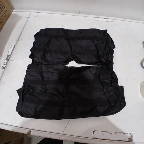 UMBRELLA BASE SAND BAGS - NO FILLING/SAND - BLACK image 2