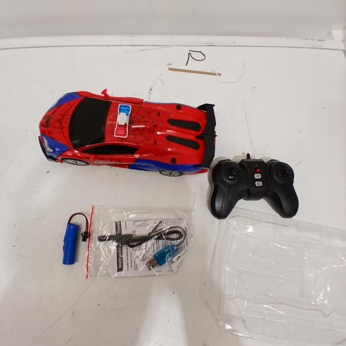 REMOTE CONTROL RACING CAR ROBOT - 2.4 GHZ - RED / BLUE image 4