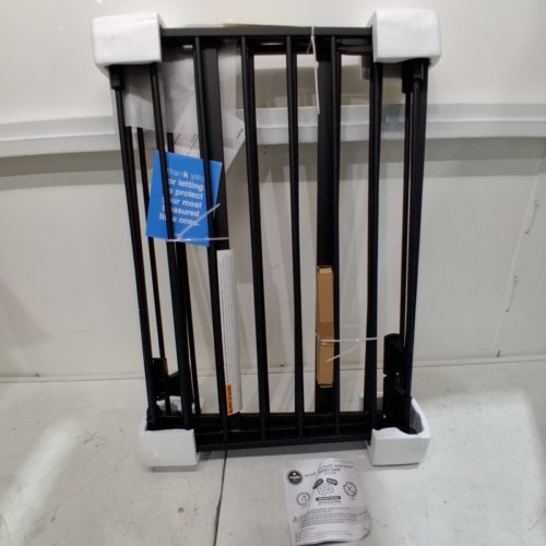 REGALO HOME ACCENTS WIDESPAN BABY GATE - 28" TALL, FITS OPENINGS 56" TO 74.5" - BLACK (MODEL: 1176BDS) image 2