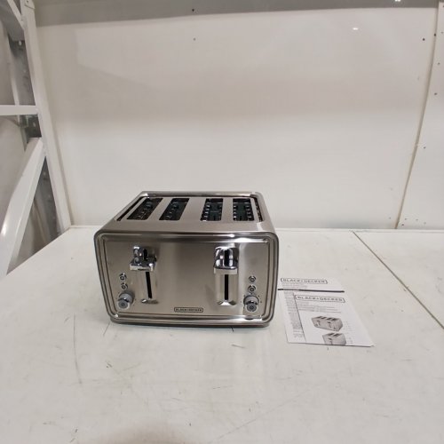 BLACK + DECKER 4 SLICE TOASTER STAINLESS STEEL (MODEL: TR4900SSD) image 4
