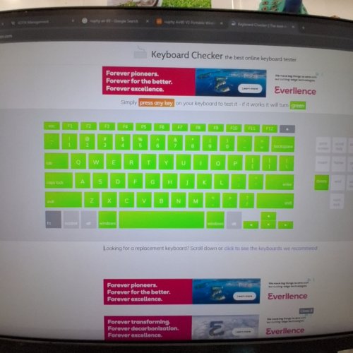NUPHY COMPACT KEYBOARD - WHITE, GRAY, AND MULTICOLOR (MODEL: AIR60) image 3