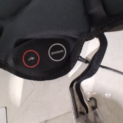 HOMEDICS PORTABLE BACK MASSAGE CUSHION WITH HEAT - BLACK (MODEL: VC-110H-BK) image 2