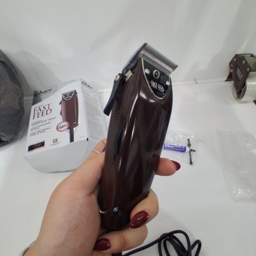 OSTER THE QUIET FAST SPEED CORDED HAIR TRIMMER CLIPPER - 9W - BURGUNDY (MODEL: 23-51F) image 2
