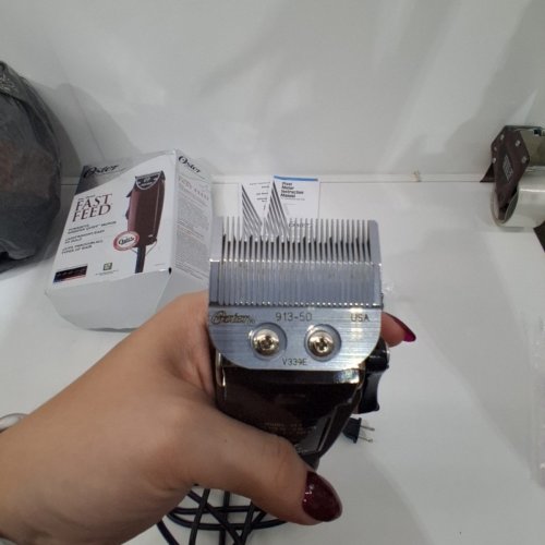 OSTER THE QUIET FAST SPEED CORDED HAIR TRIMMER CLIPPER - 9W - BURGUNDY (MODEL: 23-51F) image 5