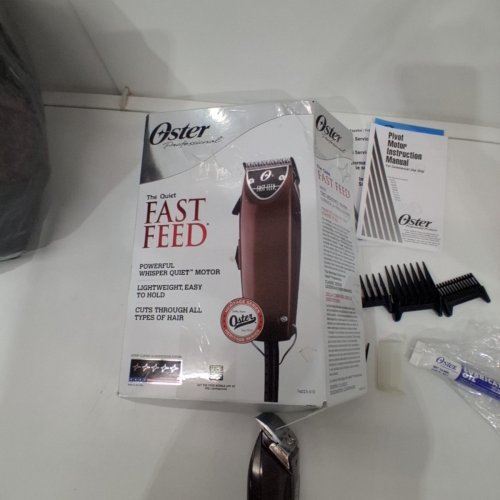 OSTER THE QUIET FAST SPEED CORDED HAIR TRIMMER CLIPPER - 9W - BURGUNDY (MODEL: 23-51F) image 6