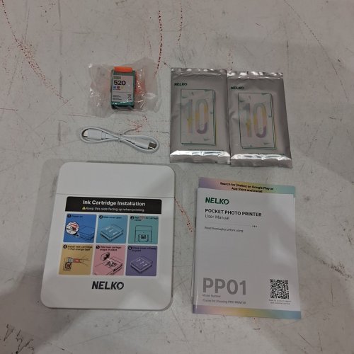 NELKO POABLE POCKET PHOTO PRINTER - WHITE (MODEL: PP01) image 3
